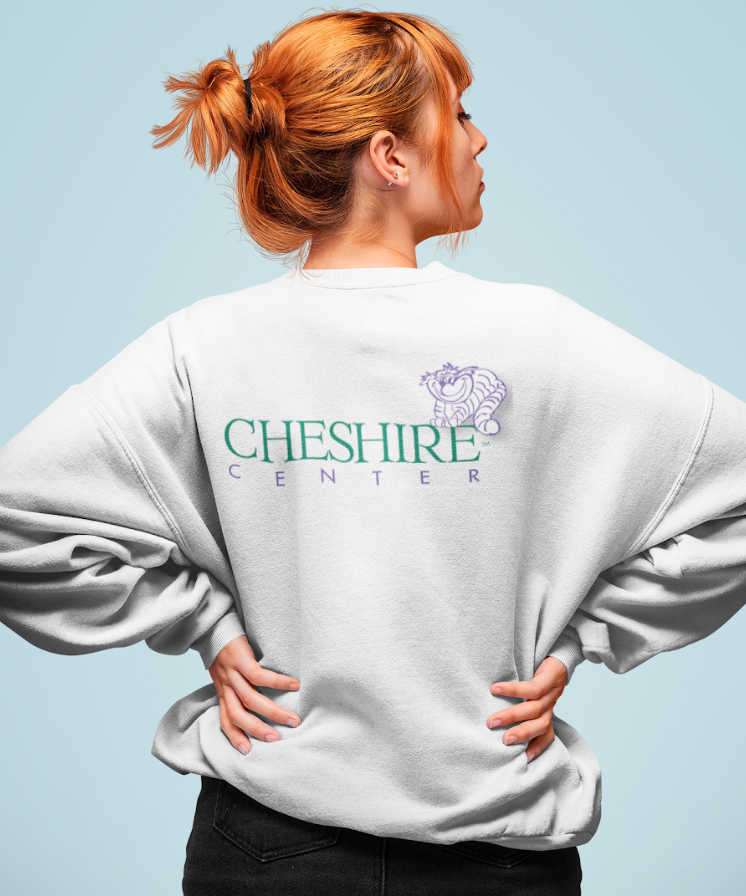 Custom Company Crewneck Sweatshirt with Logo and @beetheslp design
