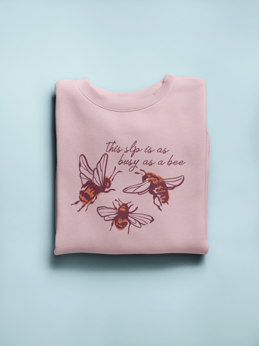 busy as an SLP! crewneck