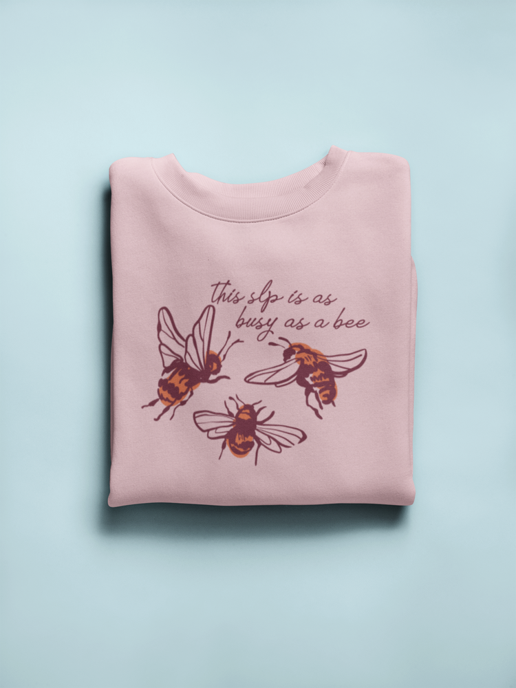busy as an SLP! crewneck