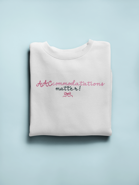 AACcommodations crewneck