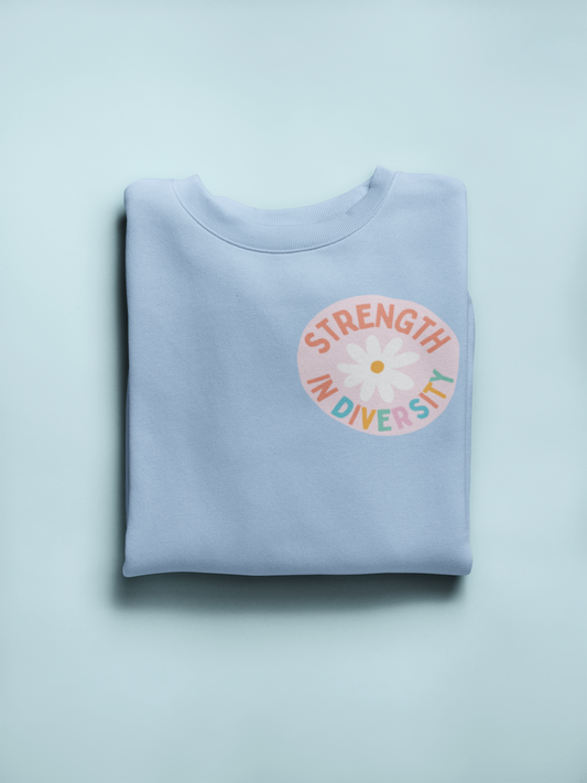 strength in diversity crewneck