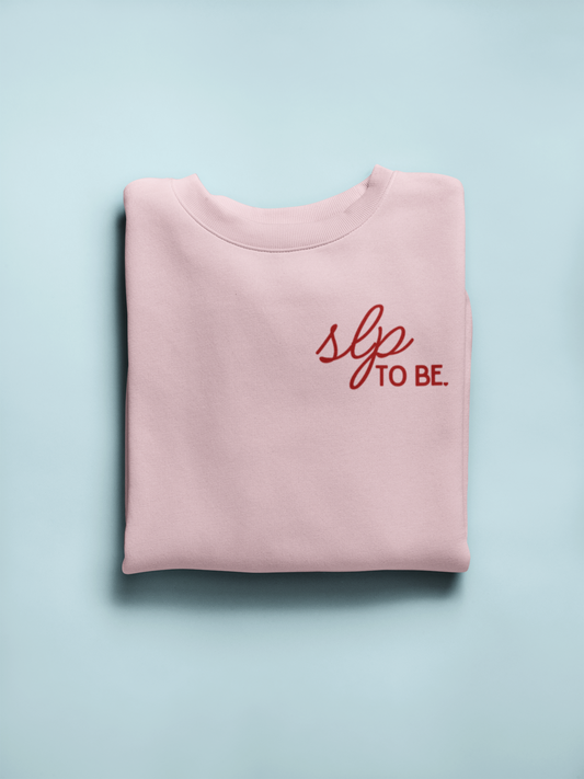 slp to be. crewneck