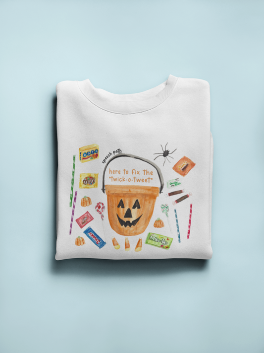 trick or treat crewneck