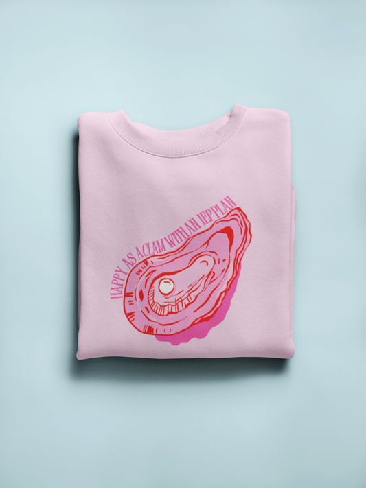 happy as a clam IEP plan crewneck