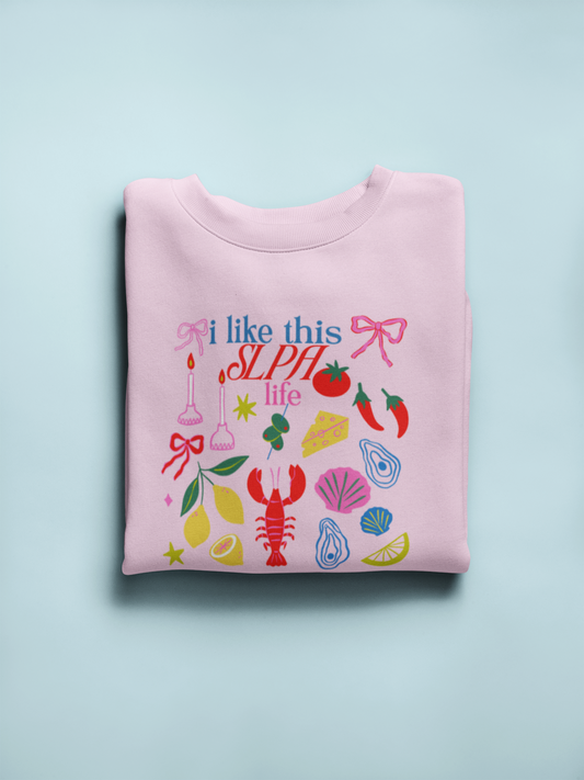 i like this SLPA life crewneck