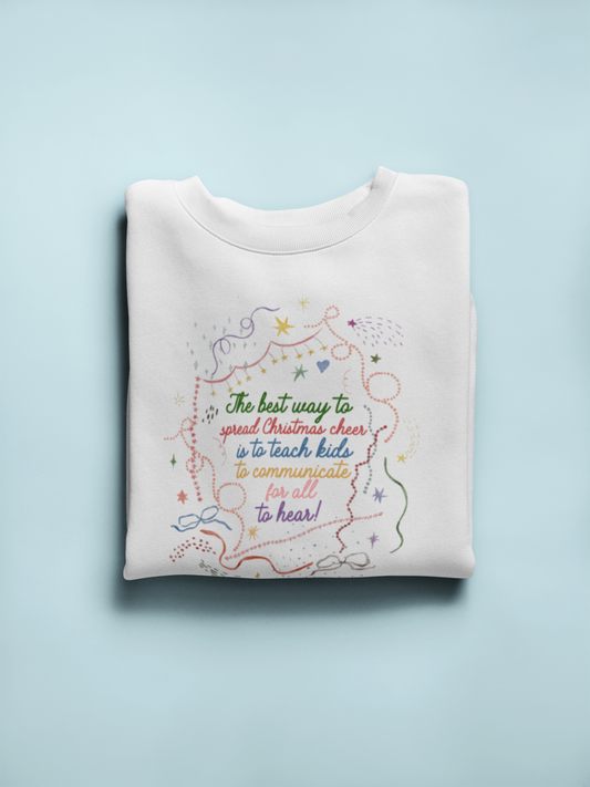 SLP spreading christmas cheer crewneck