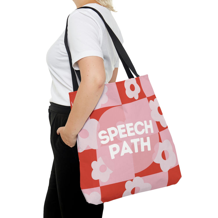 speech path retro flower bag