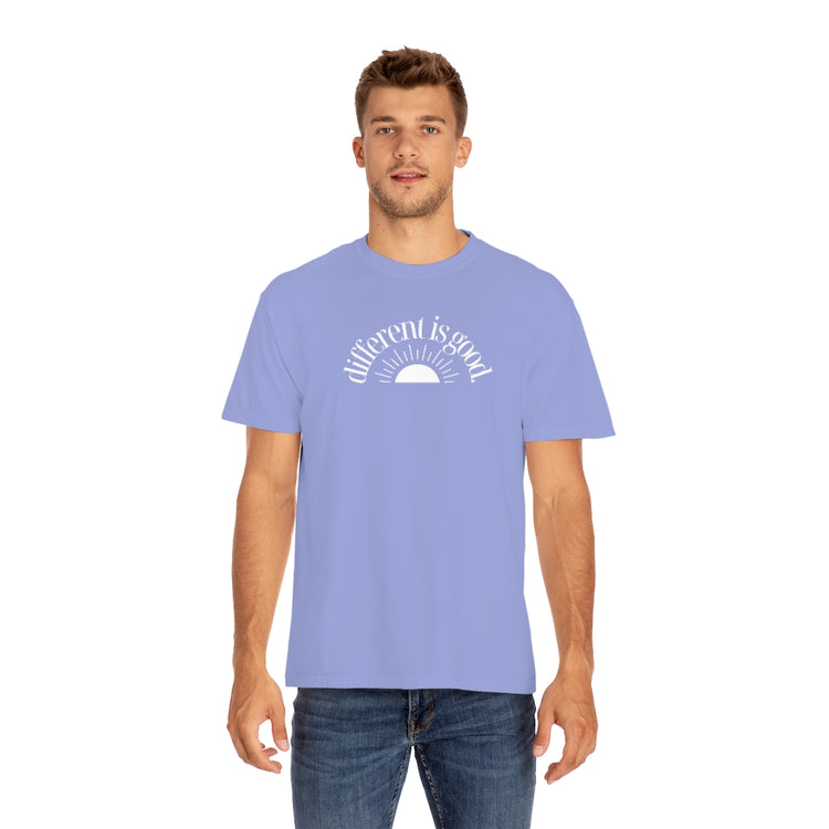 different is good sun comfort colors tee