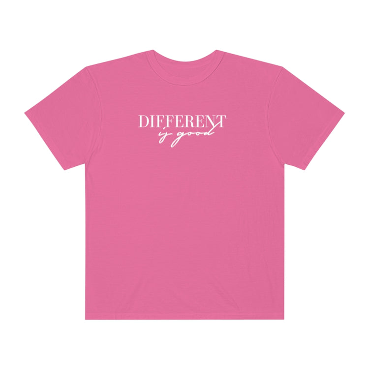 different is good comfort colors tee