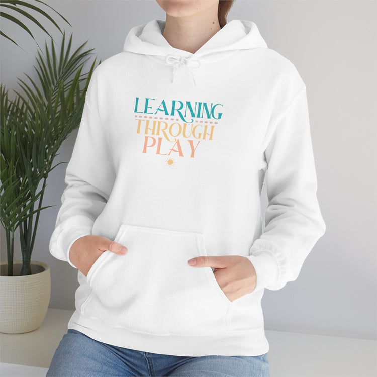 learning through play SLP hoodie
