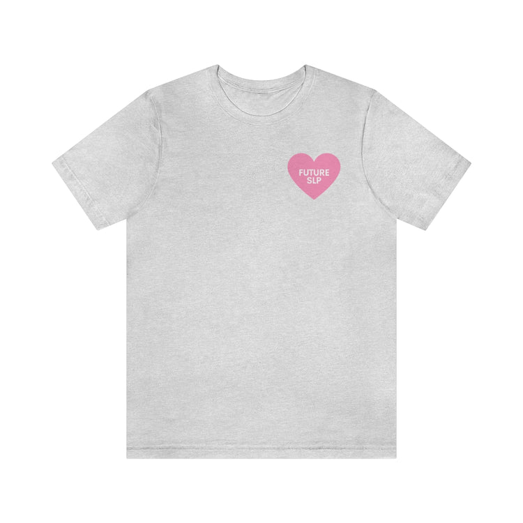 future SLP heart short sleeve tee