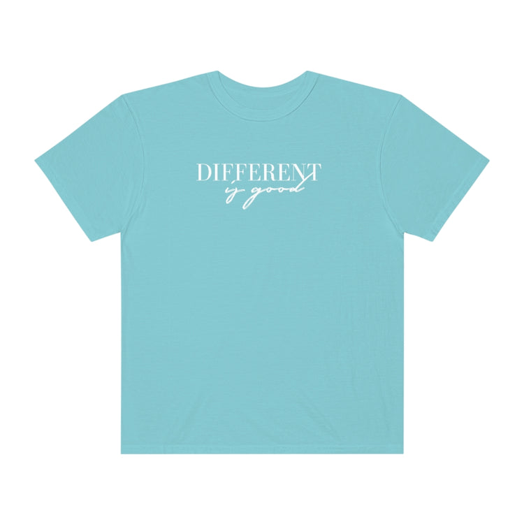 different is good comfort colors tee