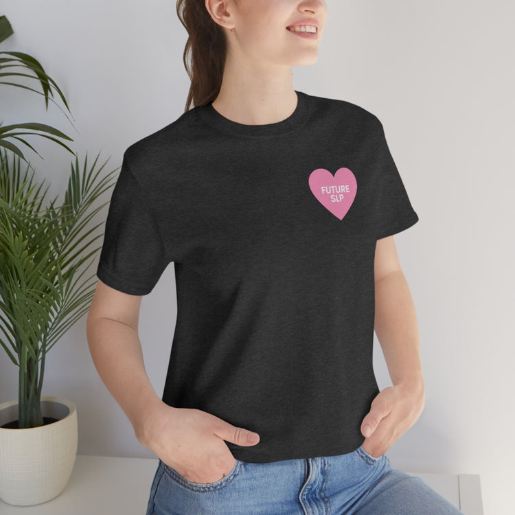 future SLP heart short sleeve tee