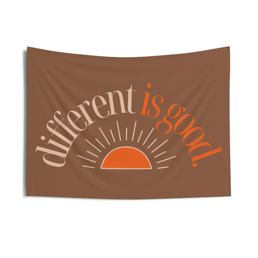 different is good sun wall tapestry