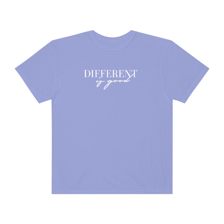 different is good comfort colors tee