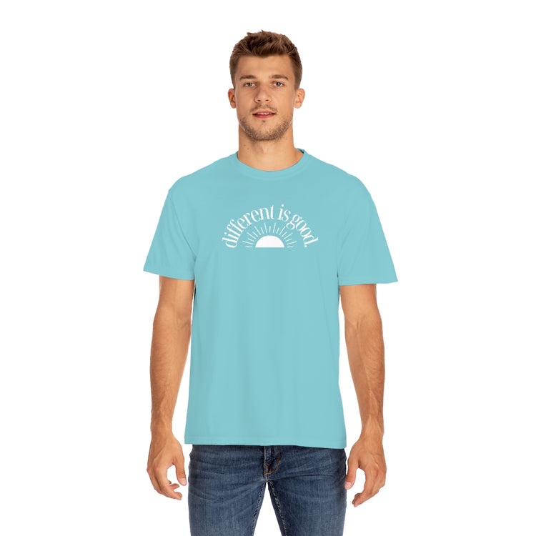 different is good sun comfort colors tee