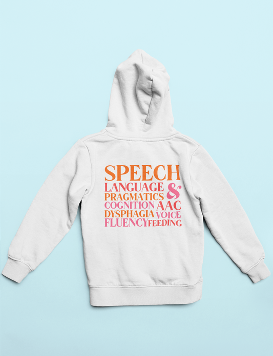 speech pathology scope hoodie