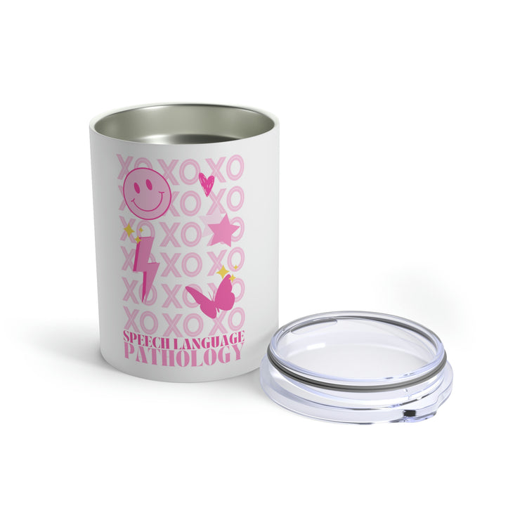 xoxo speech pathology 10 oz tumber