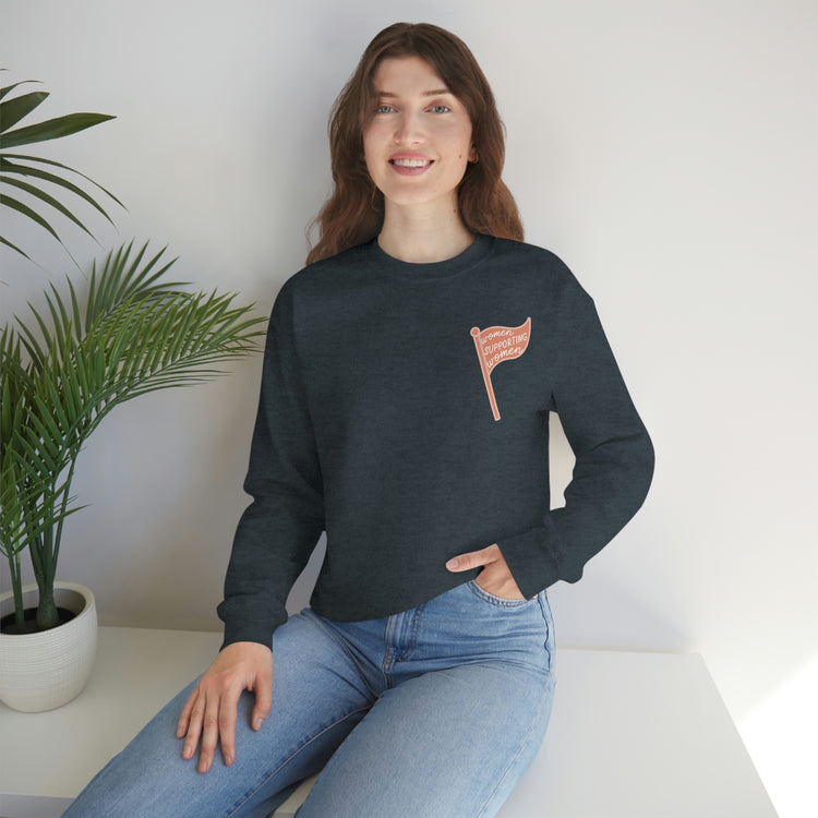 women supporting women crewneck