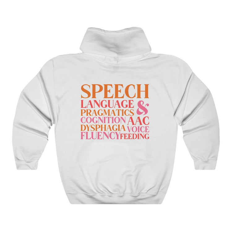 speech pathology scope hoodie
