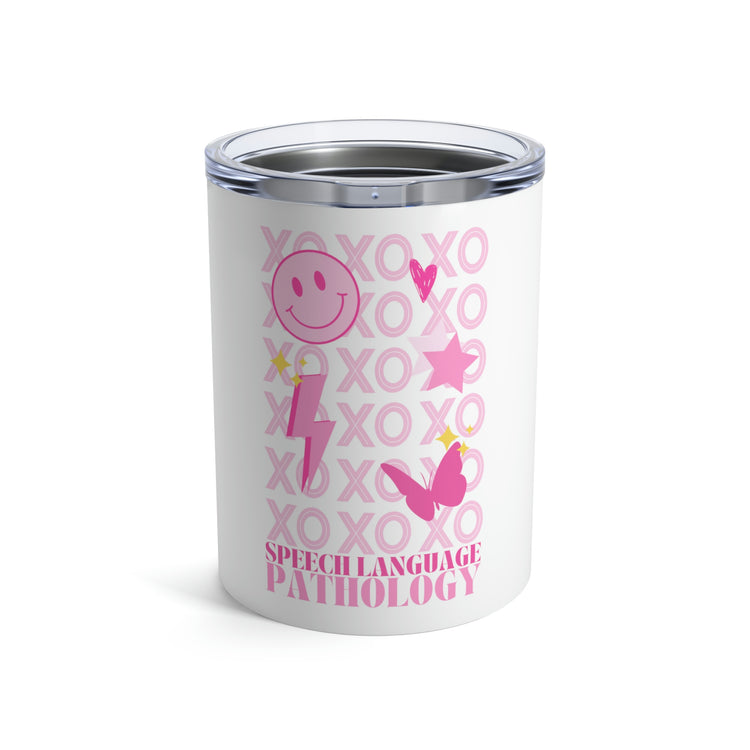 xoxo speech pathology 10 oz tumber