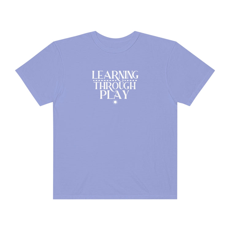 learning through play comfort colors tee