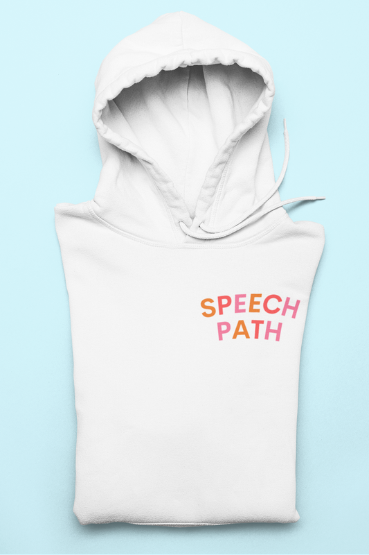 speech path arch hoodie